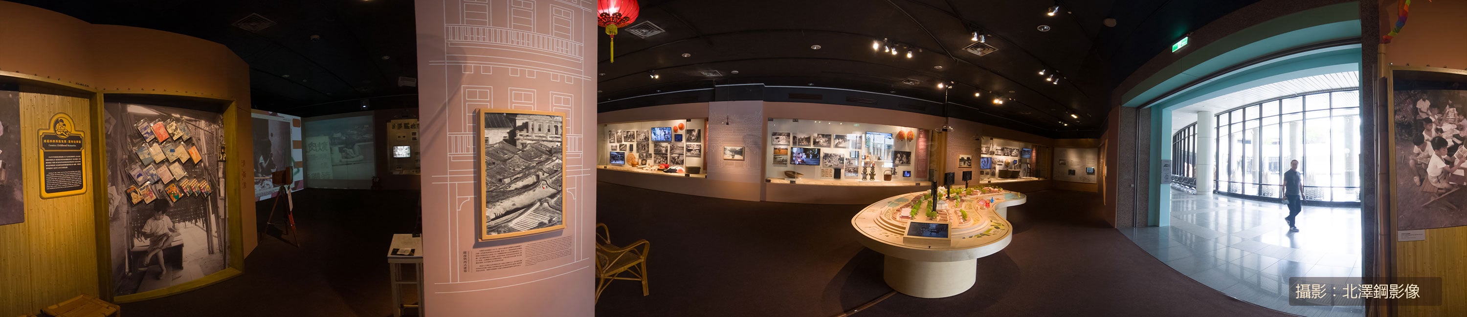『一天一年與一輩子』展場3D環景實景。攝影：北澤鋼影像